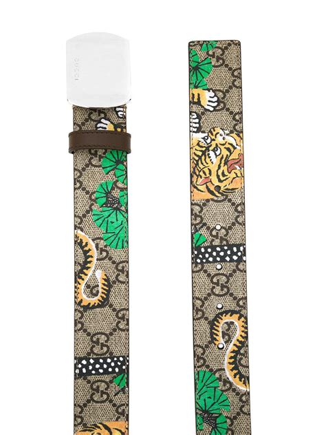 gucci bengal supreme belt tiger print replica|gucci belt for sale.